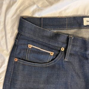 Men’s jeans, selvedge denim, 32W